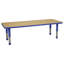 Table rectangulaire d'activités en T avec moulures totales réglables-109512145-109512148-109512140