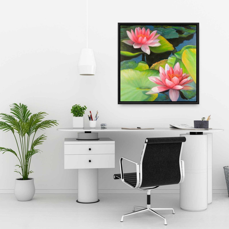 " Water Lilies And Lotus Flowers "