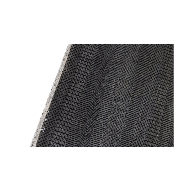 Crown Select Wool Moroccan Area Rug in Charcoal