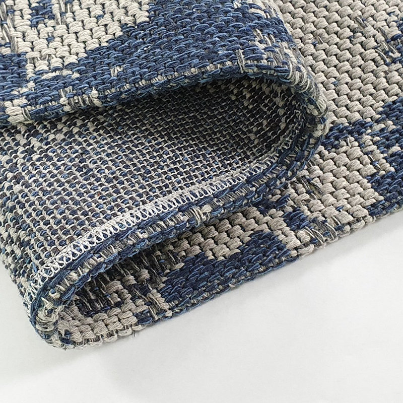 Detweiler Abstract Cotton Area Rug, Rectangle 75 x 150cm