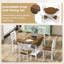 Ensemble repas rond 42,5 po