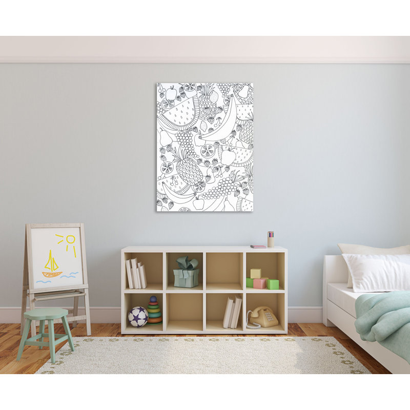 «String Fruit» par Pam Varacek - reproduction d'art sur toile tendue, H 24 po x l 16 po x P 1,5 po