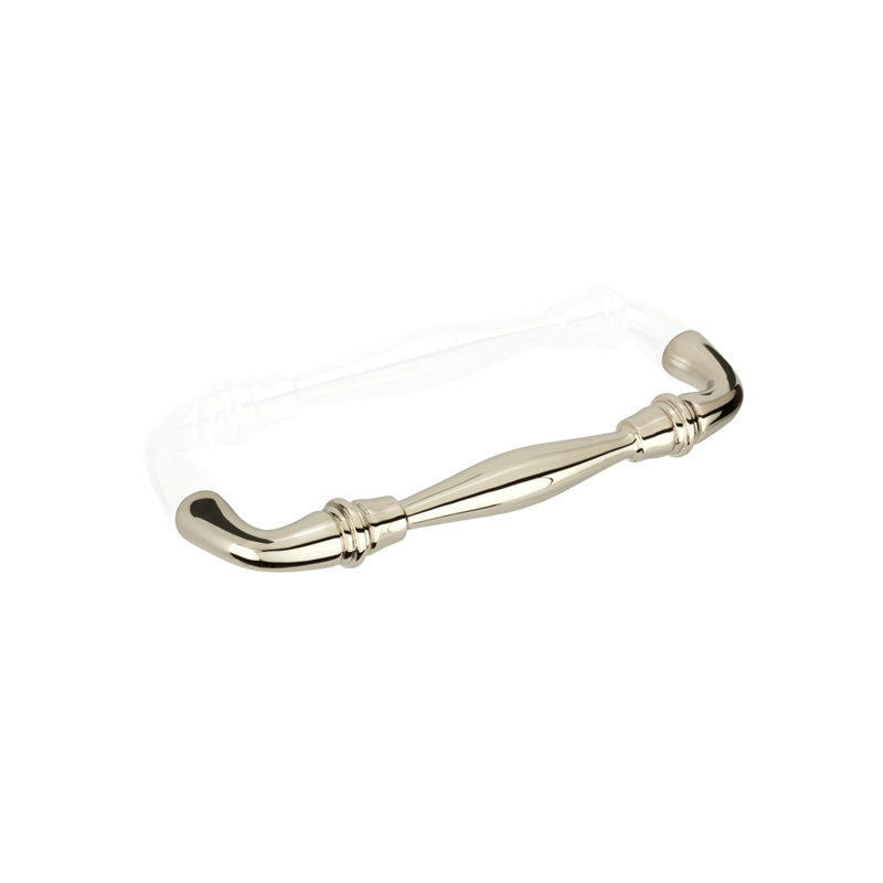 Poignée barre Pier, 6", Chrome brillant