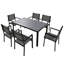 Ensemble de table et chaises d'extérieur en acier de haute qualité - Design moderne pour patio / balcon-1189466590