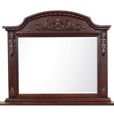 Framed Mirror For Daily Life, Cherry