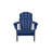 Folding Chair - Navy Blue Material For All Seasons Outdoor Use Pair Spacious-938880006