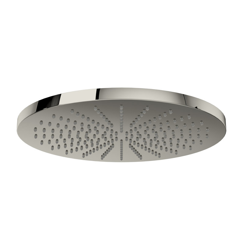 Rodello Rain Showerhead, Polished Nickel