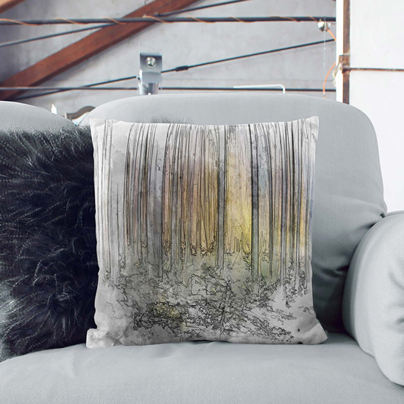 Square Cushion, 40cm H x 40cm W x 15cm D