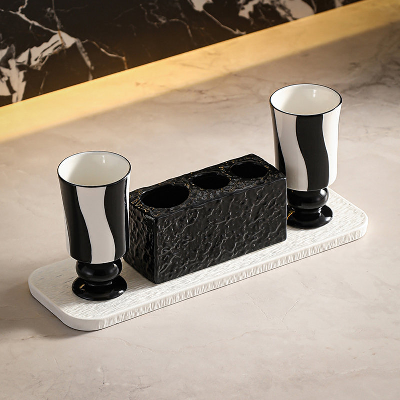 Ensemble de salle de bain, Noir, noir, noir, noir