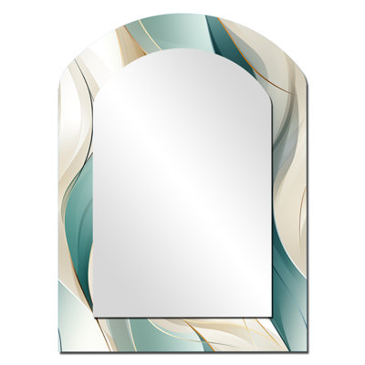 Miroir mural Subdued Elegance - Beige
