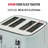 Devon 4 Slice Toaster