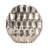Metal Aluminum Vase Modern Rounded Geometric Sculptural Design Contemporary Decorative Accent Piece for Living Room Entryway Shelf Tabletop Office Home Decor Interior Styling Arrangement Display-369702948-361166971