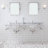 Empire Stone Oval Console Bathroom Vanity with Faucet and Overflow-1759907036
