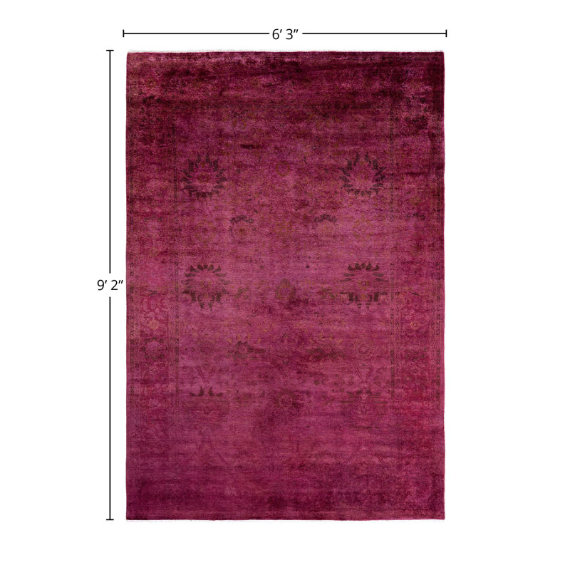 Viceroy One-of-a-Kind 6' 3" X 9' 2" Hand Knotted Area Rug