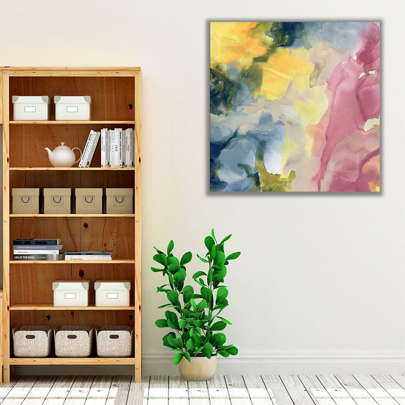 Color Cavern I - reproduction d'art sur toile, H 12 po x l 12 po