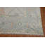 Tapis indien fait à la main gris Oushak 9 x 12