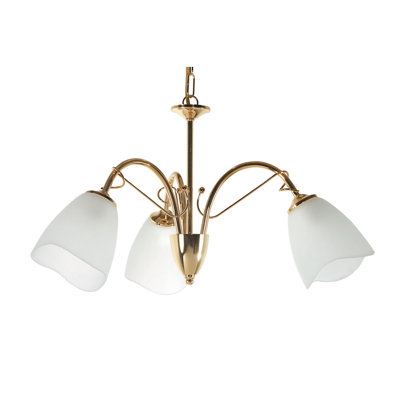 Alaina 3 - Light Shaded Chandelier