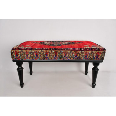 Ottoman Bench Desk Bench, Dining Room Bench, Upholstered Bench, Turkish Rug Bench, Kilim Bench, Home Decor Bench, Handmade Bench