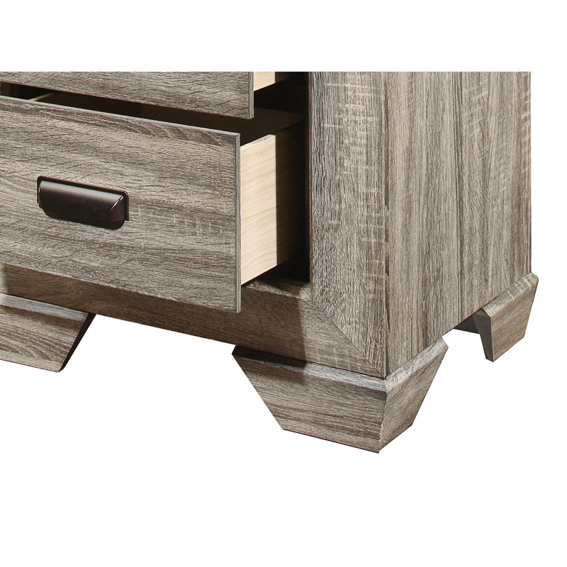 Henry 23.5'' W Solid Wood Nightstand, Natural
