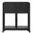 Mini Cold Frame For Gardens: 35.4X17.7X37.4", Black, Wood, Polycarbonate Doors, Raised Bed With Liner Garden: 35.4''X17.7''X37.4'', Fir Drainage, All Season Use-123062187