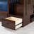 Blaisdell Solid Wood Storage Staircase Bunk Bed with Roll Out Trundle-875244847-875247207