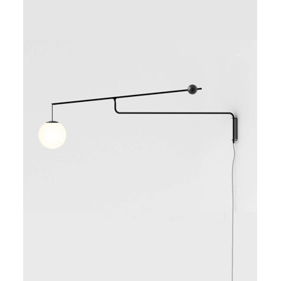 Malamata Steel Armed Sconce
