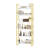 Axtell 69.6" Tall Bookshelf 6 Tier Bookcase, Modern Book Shelf Open Display Storage Rack Shelves-1717916036