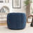 Upholstered Swivel Barrel Chair-1426000094