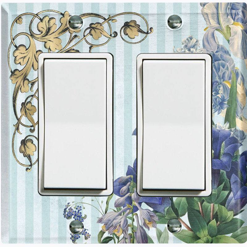 Landscape & Nature 2 - Gang Toggle Light Switch Standard Wall Plate