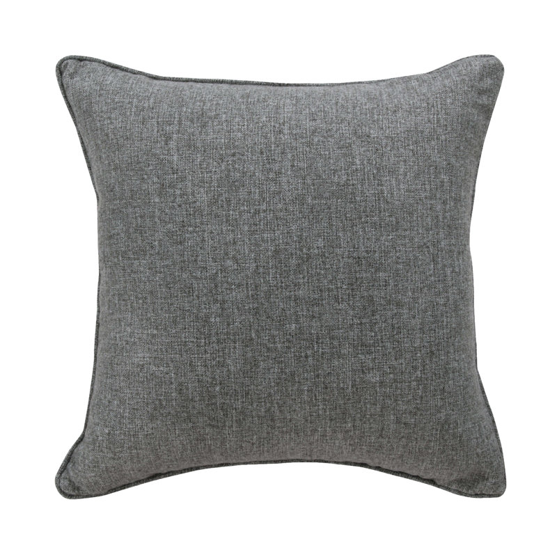 Mentie Square Cushion, Grey