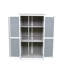 Leco MOMO 87cm W Water Resistant Fir Manufactured Wood Lockable Cabinet Deck Box