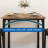 Industrial Dining Set for 2, Compact Table & 2 PU Upholstered Chairs, Space-Saving for Small Spaces-1770263201