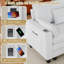 Canapé modulaire modulaire avec repose-pieds / module de chargement intelligent / coussin décoratif-129156934-129156932
