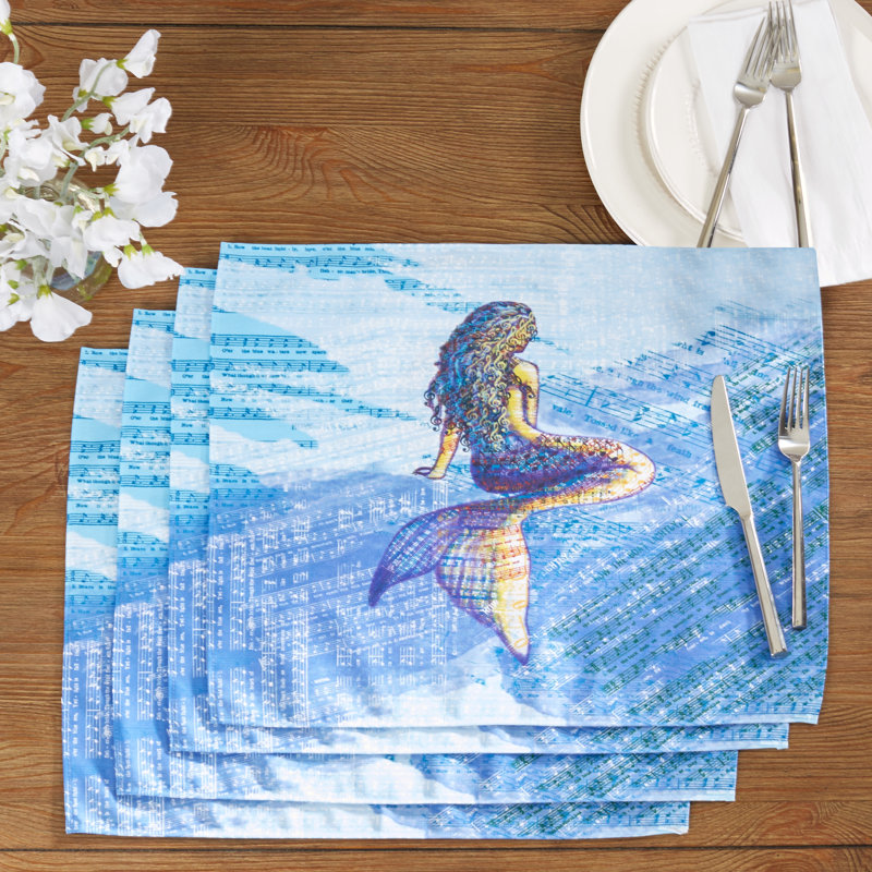 Eastbourne Polyester Geometric Rectangle Placemat