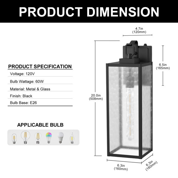 Dimensions du produit