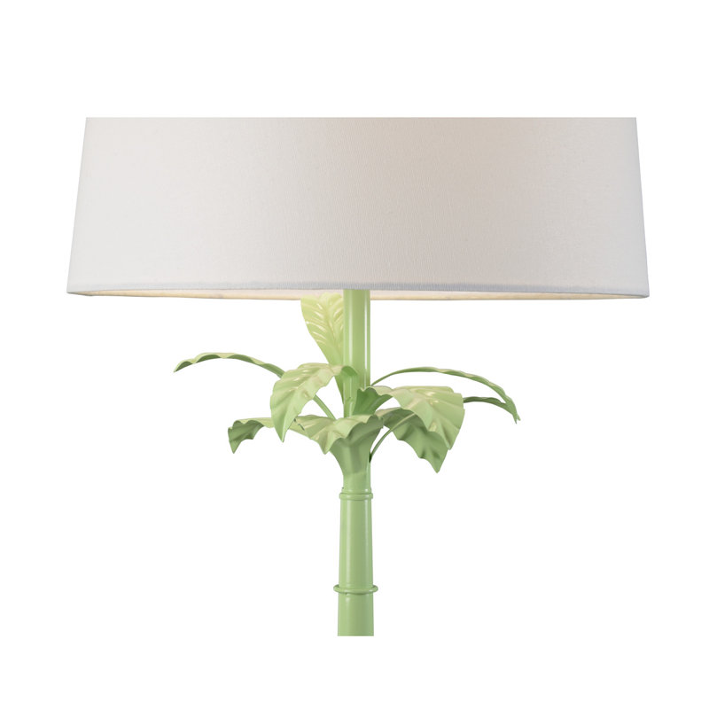 Coastal Metal Table Lamp, Spring Green