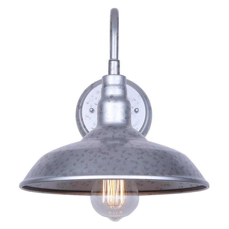 Wall Light, Galvanized