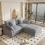 Canapé modulaire rembourré avec repose-pieds-110374991-110374986