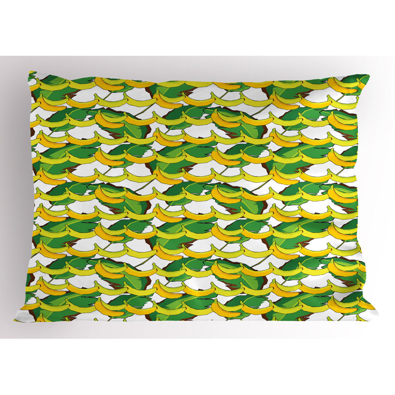 Ensemble de 2 taies décoratives Ambesonne Banana, H 20 po x l 30 po