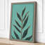 Stem in Seafoam Botanical - Wrapped Canvas-1383324449-1383324438