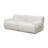 Chue Cream Upcycled Fabric Modular Loveseat-120199285