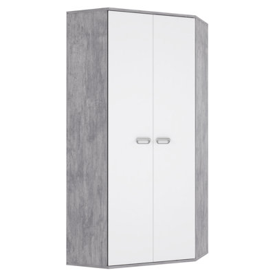 Bearup 2 Door Manufactured Wood Wardrobe
