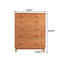Commode 6 tiroirs 39,37 po