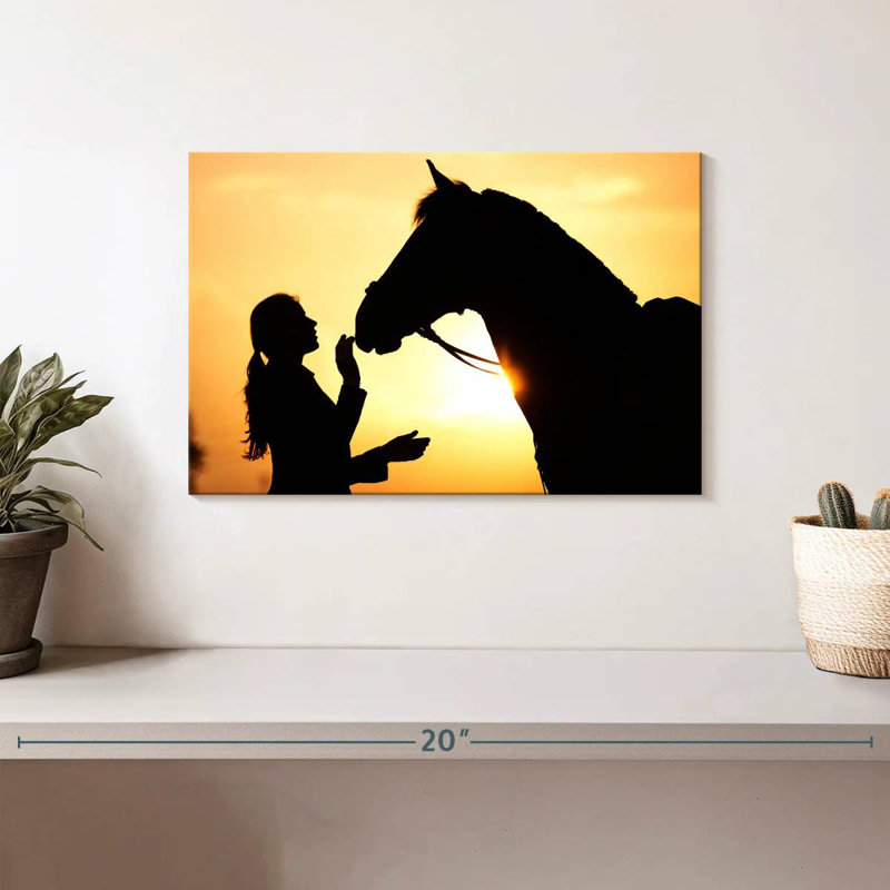 Brampt Horse And Girl