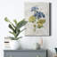 «Blue Linen Geranium», impression sur toile tendue-1307046770