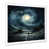 White Single Picture Framed