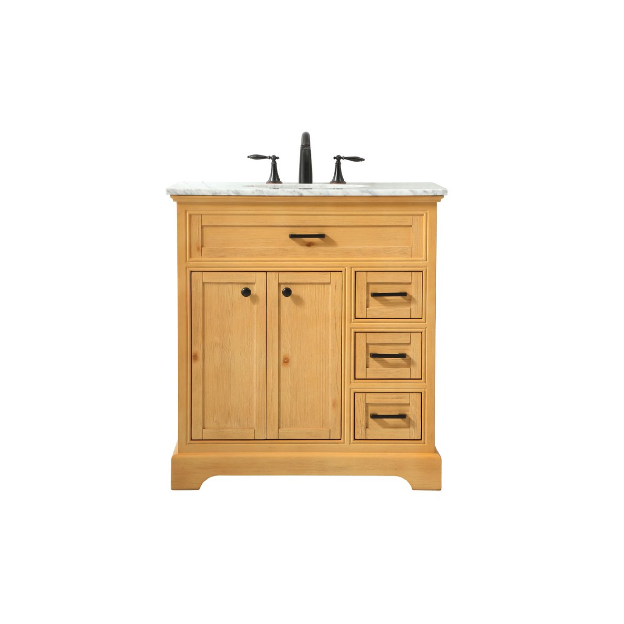 Hermes 32'' Single Bathroom Vanity, Natural