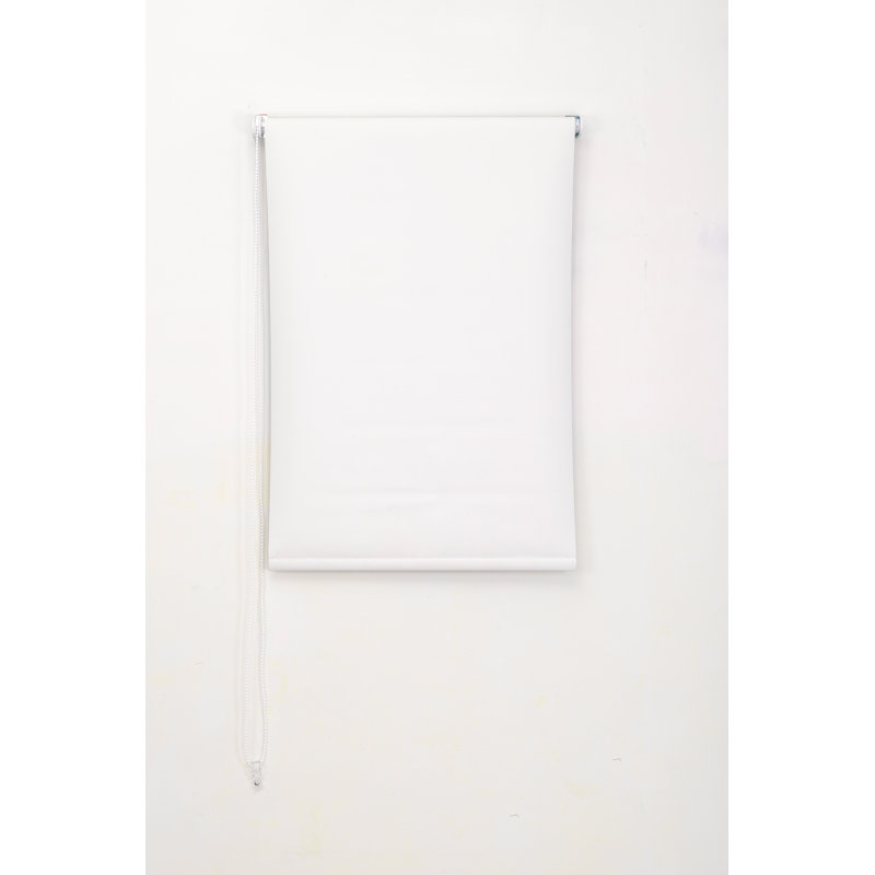 Thermal Blackout Roller Blind - Trimmable Cut to Size - Heavy Duty Metal Tube, 165 cm L x 60 cm W, Cream