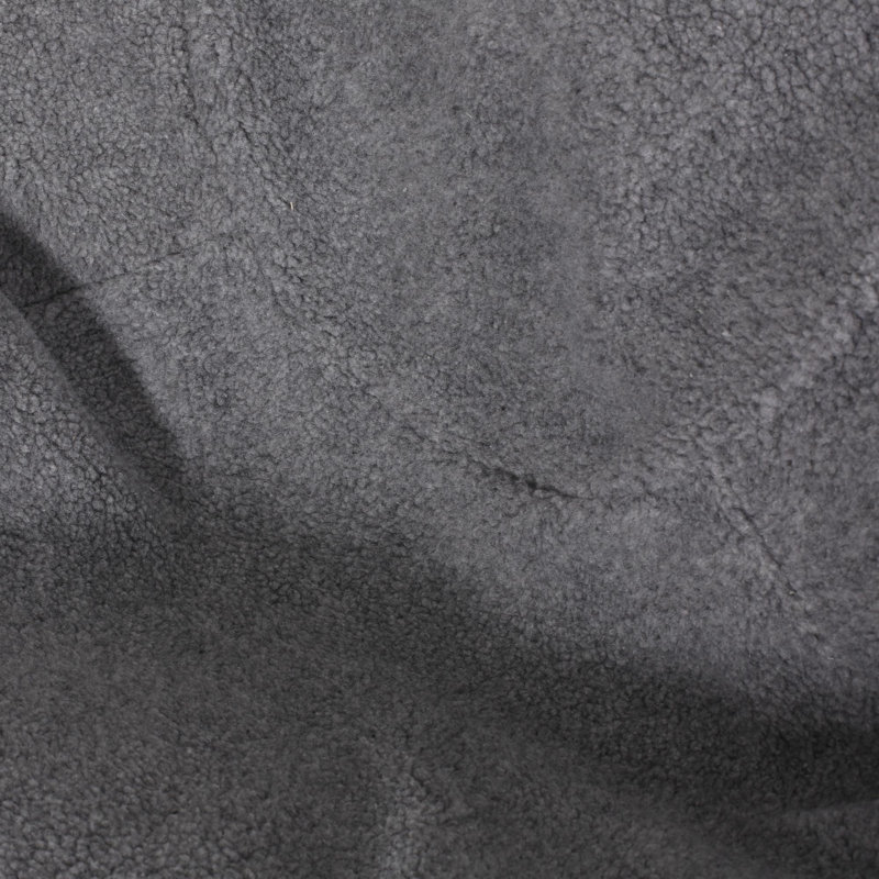 Clinger bean bag, Gray Fabric, 25" H x 34" W x 34" D