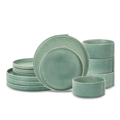 Stone Lain Bao 12-Piece Dinnerware Set Stoneware